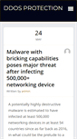 Mobile Screenshot of ddos-protection.org